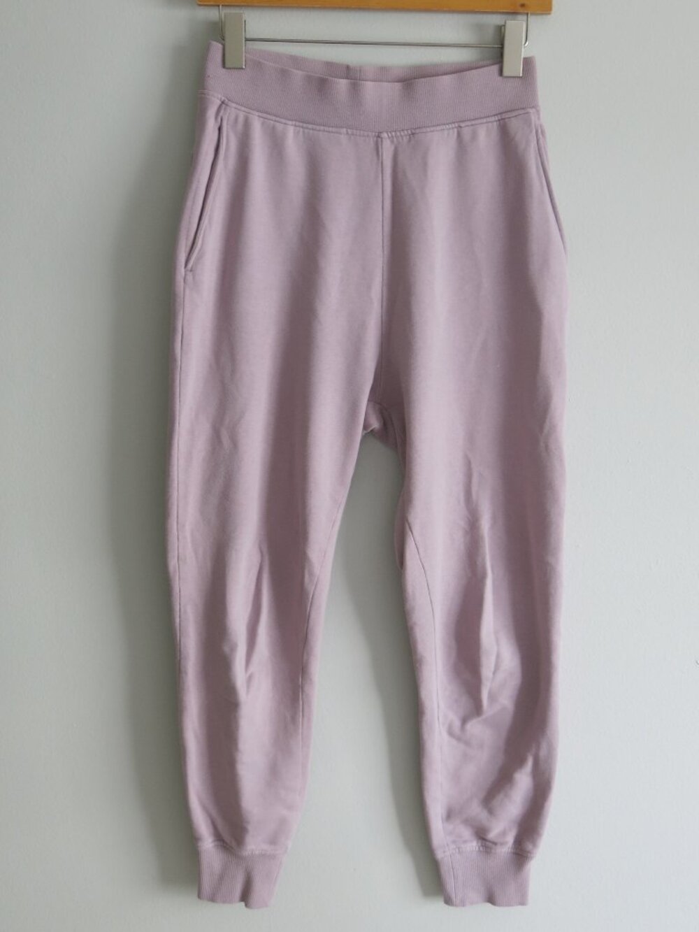 COS Dusty Mauve 100% Cotton Sweatpants Jogger - Size XS EUR